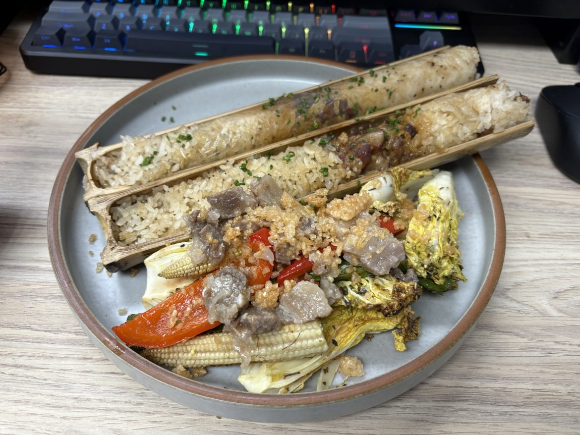 [貪吃七］喜烙醃豬肉竹筒飯